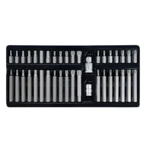 Yato Torx és imbusz bit készlet 40részes (1/2"-3,8" H4-H12,M5-M12,T20-T55)