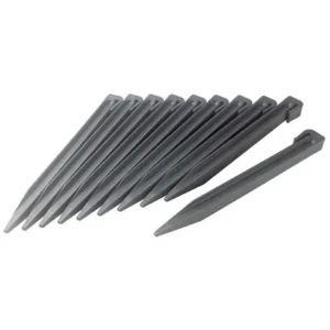 Etik Fix leszúró az Etik Bordura ágyásszegély rögzítéséhez fekete (10db/csom)