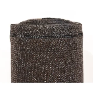 RECYNET PLUS - Kitűnő belátáskorlátozó hatású, szőtt árnyékoló háló, 1,5 x 10 m, barna