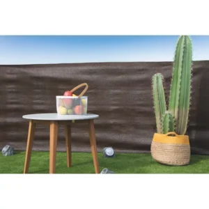 RECYNET - Tartós, szőtt árnyékoló háló 1 x 10 m barna