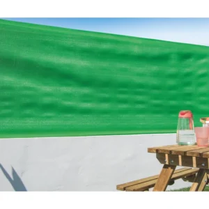 RECYNET - Tartós, szőtt árnyékoló háló 1 x 10 m világoszöld