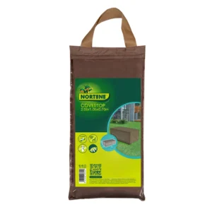 COVERTOP asztalokhoz - Kültéri bútortakaró 205 x 105 x h.70 cm drapp