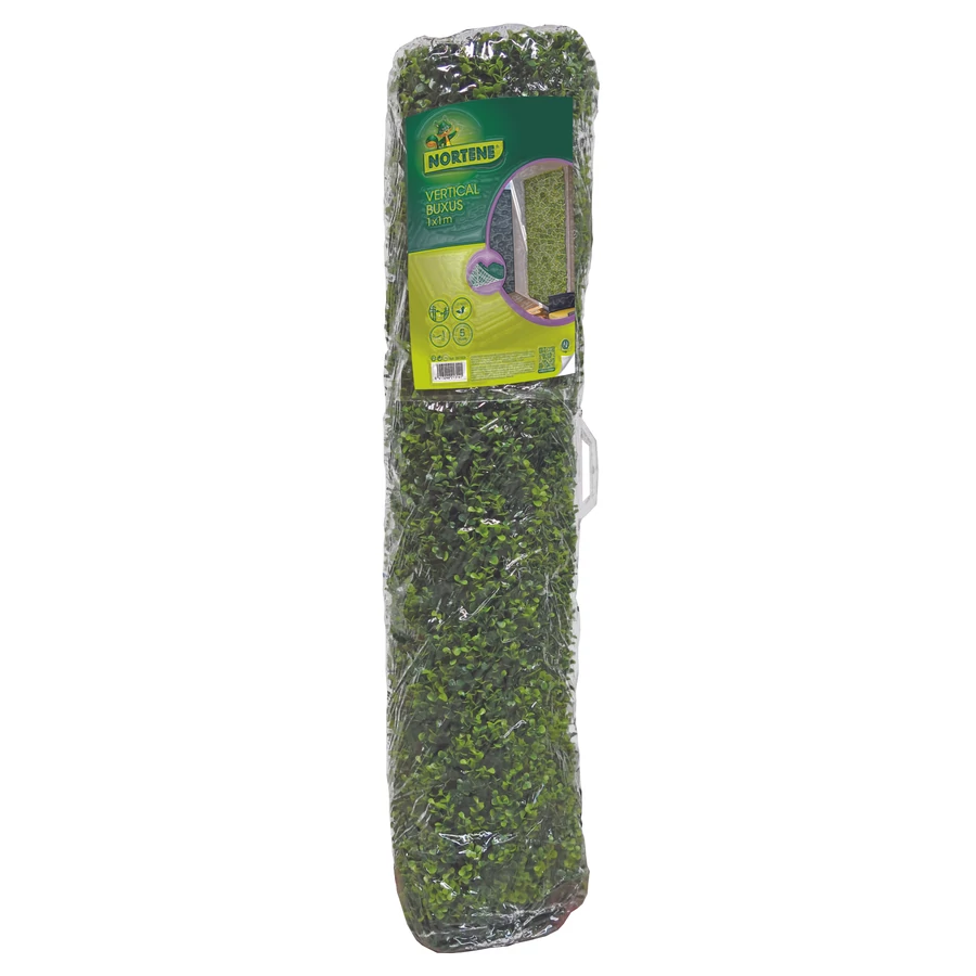VERTICAL BUXUS - Zöldfal buxus levelekkel 1 x 1 m zöld